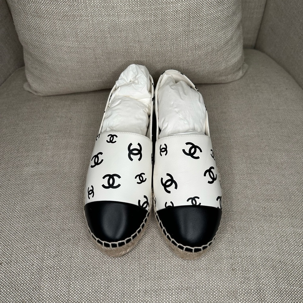 Brand new never worn Chanel espadrilles size 38